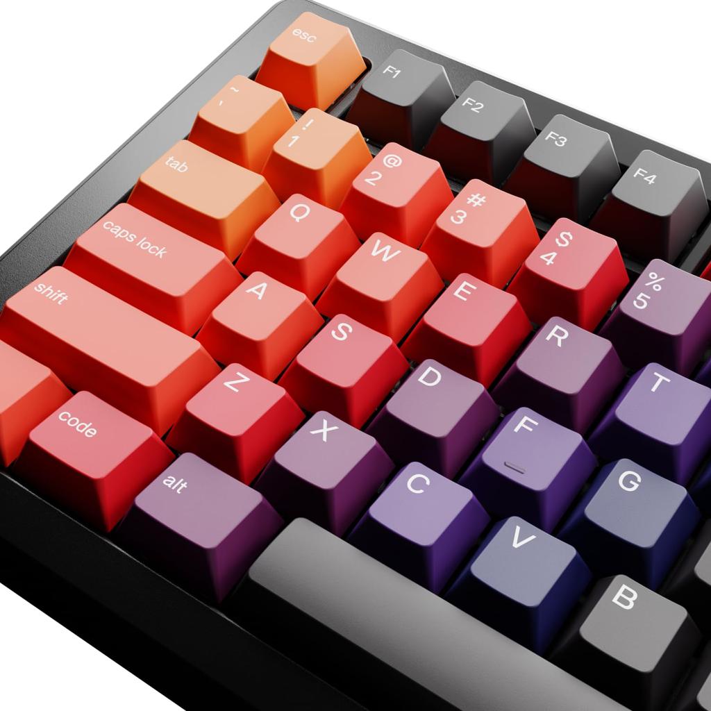 Glorious GPBT Gradient Keycaps - Celestial Fire - US - Retail GLO-KB-ACC-KC-GPBT-GR-CEF-US KB0864