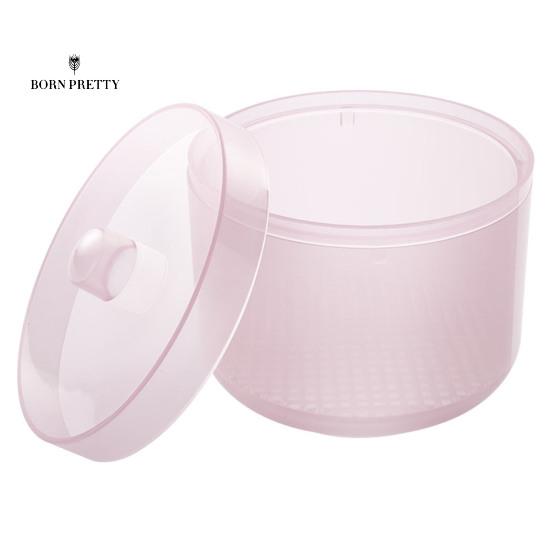 

Практичная дрель для ногтей, украшения для ногтей, насадки для очистки, двухслойная многоразовая очистка розовый