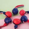 Dog Toy Ball Golden Retriever Bite-Resistant German Shepherd Malinois Training Ball Dog Training Interactive Belt Tetherball Pet Supplies