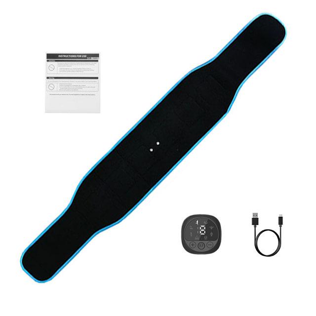 

EMS стимулятор мышц живота тонизирующий пояс фитнес-тренажер тренажер для талии тренажер для пресса оборудование для похудения для женщин синий