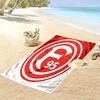 F95 Print Beach Towel, Large Soft Quick Dry Towel for Beach Camping Swimming
