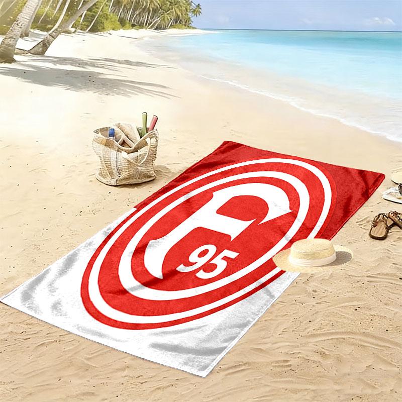 F95 Print Beach Towel, Large Soft Quick Dry Towel for Beach Camping Swimming