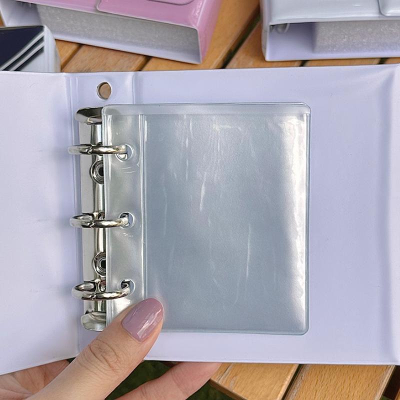 

School Uniform PVC Photo Album Japan Style 3 Inch Kpop Idol Photocard Album Loose-leaf Collection Book Magnetic Album 2025 New