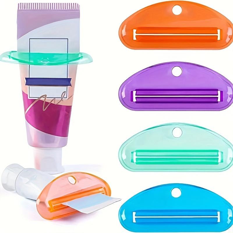 

4PCS Manual Toothpaste Squeeze Clip - Perfect for Facial Cleansers and Hand Creams, A Universal Clip for Squeezing Toothpaste