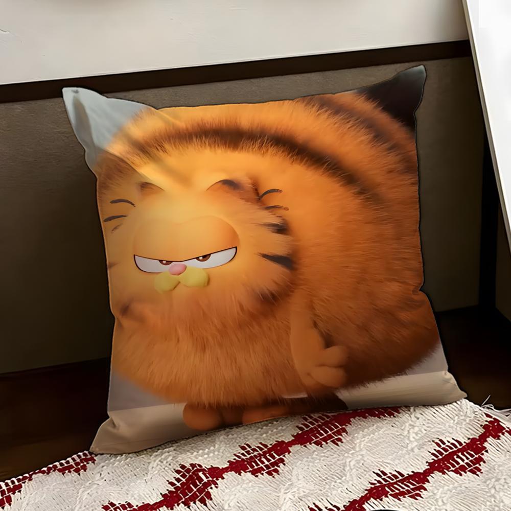 Garfield Cushion Cover Reversible Soft Durable Pillow Cover Home  Car MultiScene Use for Daily Comfort