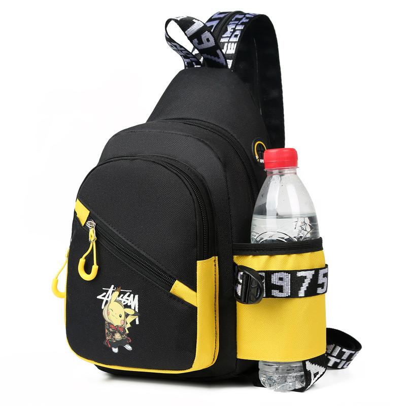 Crossbody Pikachu Shoulder Chest Bag Outdoor Casual Coin Gift Purse