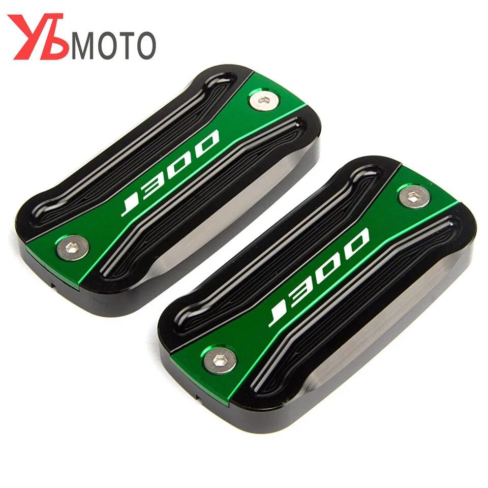 

Аксессуары для мотоциклов подходит для KAWASAKI J300 J 300 2014-2015 2016 2017 2018 алюминиевые крышки бачка тормозной жидкости only a piece green