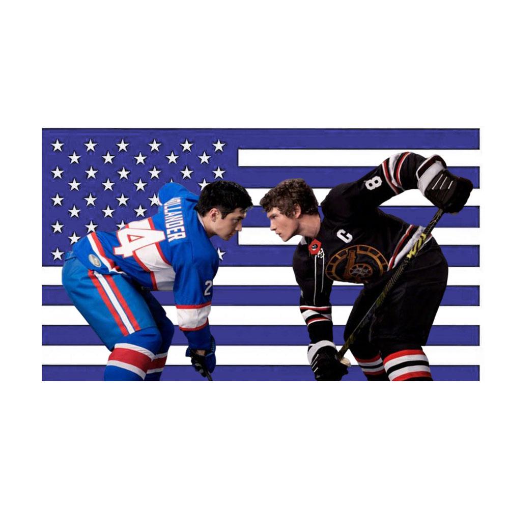

Hockey Player Pink Flag Tapestry Sports Rivalry Pose Print Polyester Wall Hanging Hollander Hockey Lovers Tapestry Funny Flags 74x94cm(29x37in)
