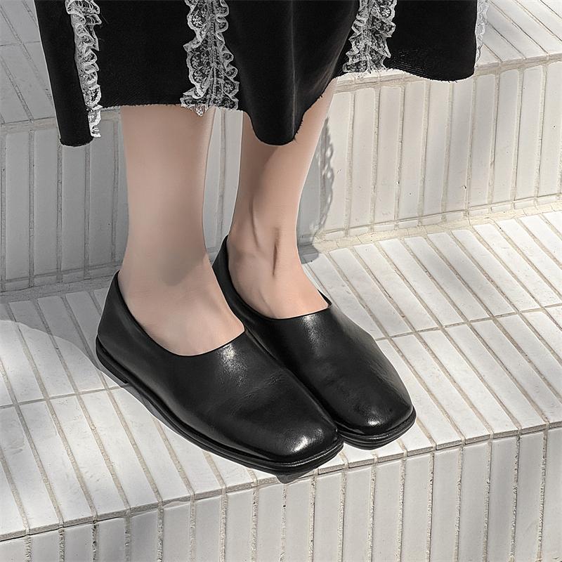 Niche Brand Originální design Letní Nové Klasické Britský styl Mokasíny Pro Pánské Černá Pravá Kůže Ležérní Boty Hombre Denní