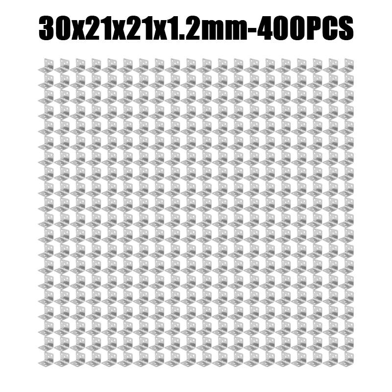 Stainless Steel Right Angle Bracket L Shape Corner Brace Furniture Reinforcement for Table Chair Cabinet Metal Hardware