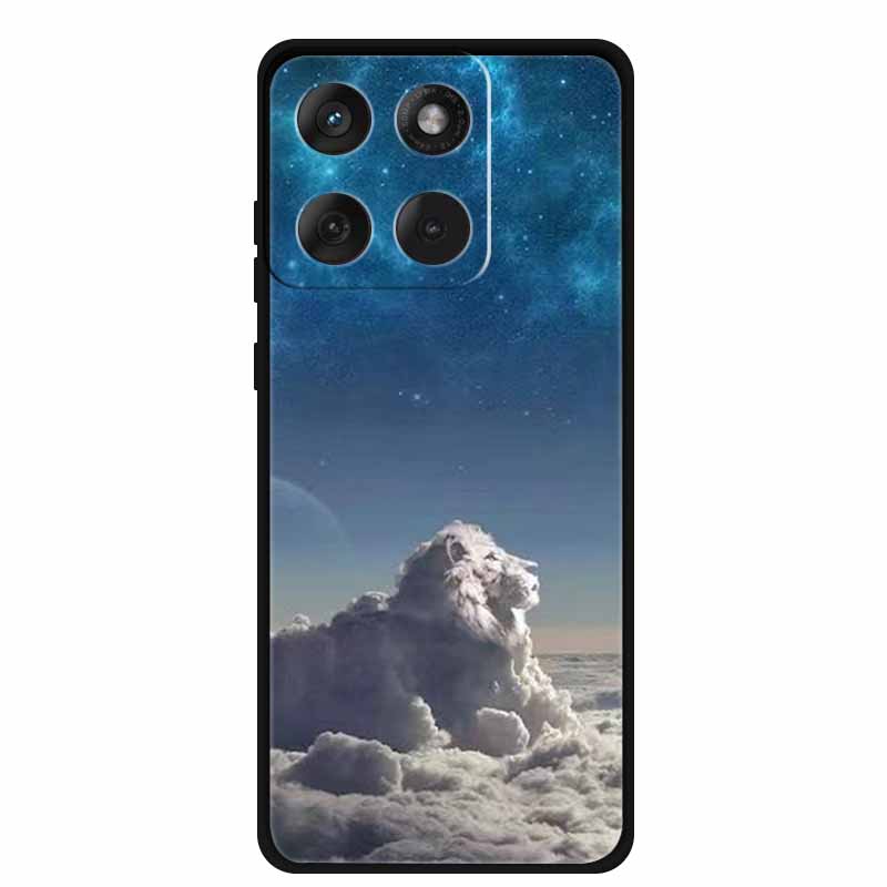 

Для чохла Motorola Edge 70 / Moto X70 Air 5G Милий Кіт М який Силіконовий TPU Чохол для Moto XT2601-2 XT2603-2 Переливчастий Мармуровий Бампер Moto X70 Air 5G