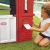 Little Tikes Cape Cottage Playhouse with Working Door, Windows and Shutters - Red  For Kids Ages 2-6