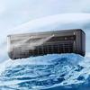 Leafless Design Wall-Mounted Air Cooling Fan Quick Cooling Portable Wall Ice Cooler  Bedroom