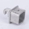 Internal Eye End Bimini Top Fitting Square Tube Awning Hardware Fitting in Polished Stainless Steel, Slide Cap Insert Part for Shade Frame Repair and