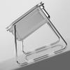 Anti Slip Pet High Footed Bowl Stainless Steel Pet Water Feeder Container  Wet Dry Food