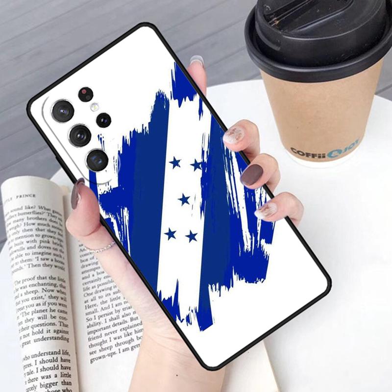 Honduras Flagge Handyhülle Cover Für Samsung Galaxy S24 S25 Ultra S21 S22 Ultra S10E Note 10 Plus Note 20 FE S23