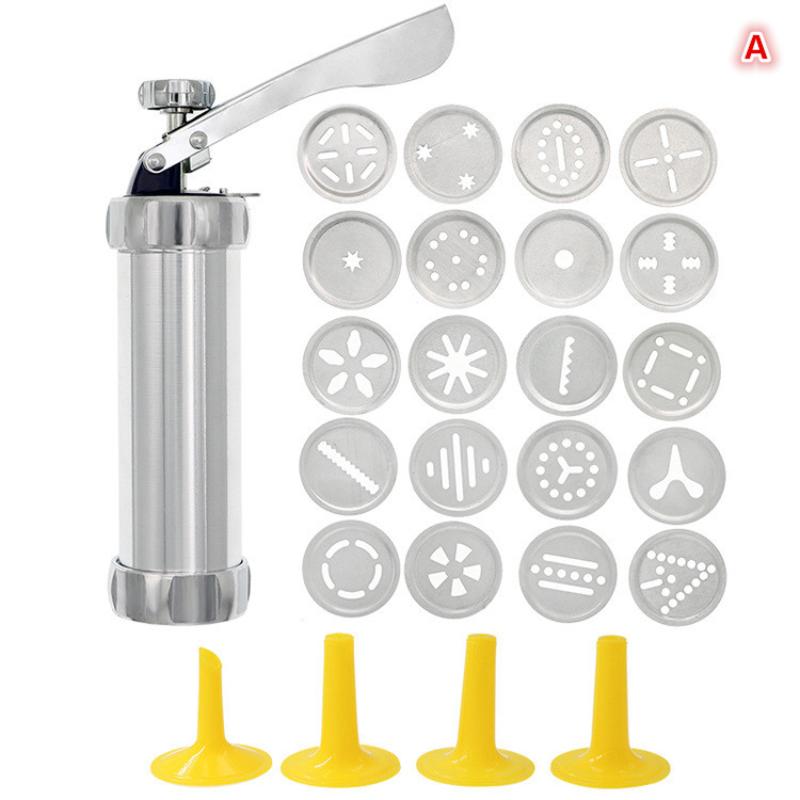 Diy Handmade Cookie Press Machine Cookie Press Icing Kit Cookie Nozzle Cutter Mold Pastry Syringe Cream Cookie Cake Tool