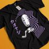 No-Face Spirited Away T-Shirt Ghibli Chihiro Haku Girl Anime Gift Manga Shirt