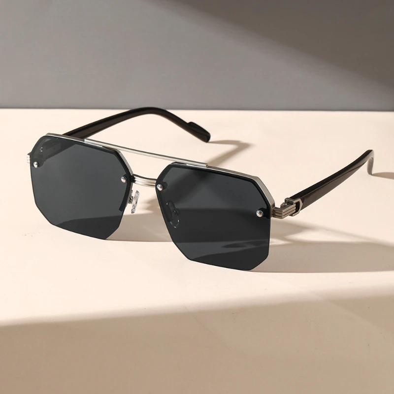 2025 Fashion Luxury Sunglasses for Men Women Retro Outdoor UV400 Shades Sun Glasses Unisex 8 Colors Classic Half Frame Eyewear