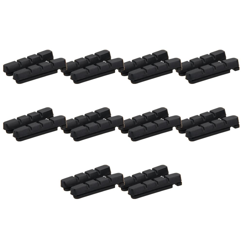1-10 Pair Road Bike Brake Pads Shoes for 450TCR Bicycle C Clamp Brake Rubber Pads for Outdoor Cycling Supplies
