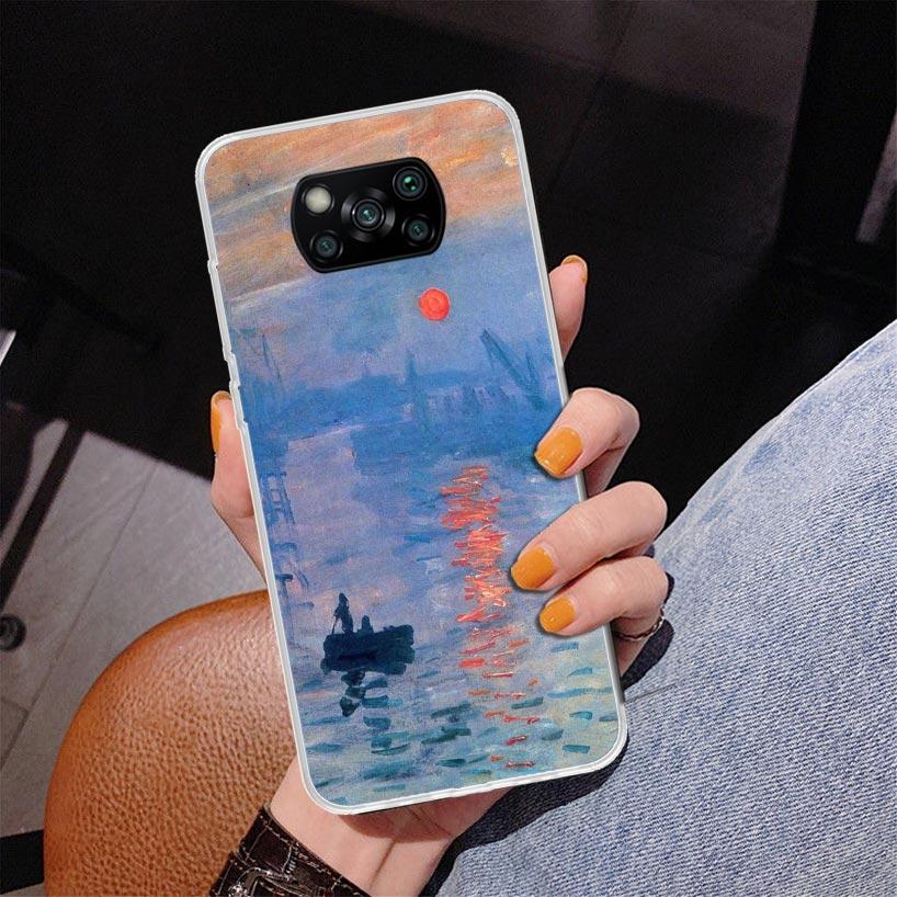 Van Gogh Oil Art Painting Phone Case For Xiaomi Poco X7 X6 X5 Pro F7 Ultra Redmi 15C 15 13C 13 12C 12 10 10A 10C 9 9A 9C 9T Cove