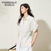 Women's Cooling French Petal Short-Sleeve Blouse
