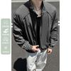 Mens American High Street Thin Breathable Upf50 Sunscreen Deconstructed Splicing Open Front Jacket