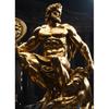 Stone Gold Statue Muscular Greek God Statue Prints Poster Canvas Painting Modern Wall Art Picture Living Room Bedroom Home Decor