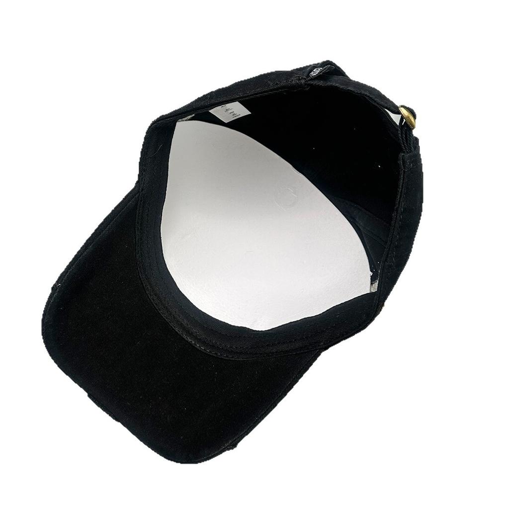Four Seasons Ripped Stars Embroidery S Letter Cross Baseball Cap Men'S And Women'S Shade Cap