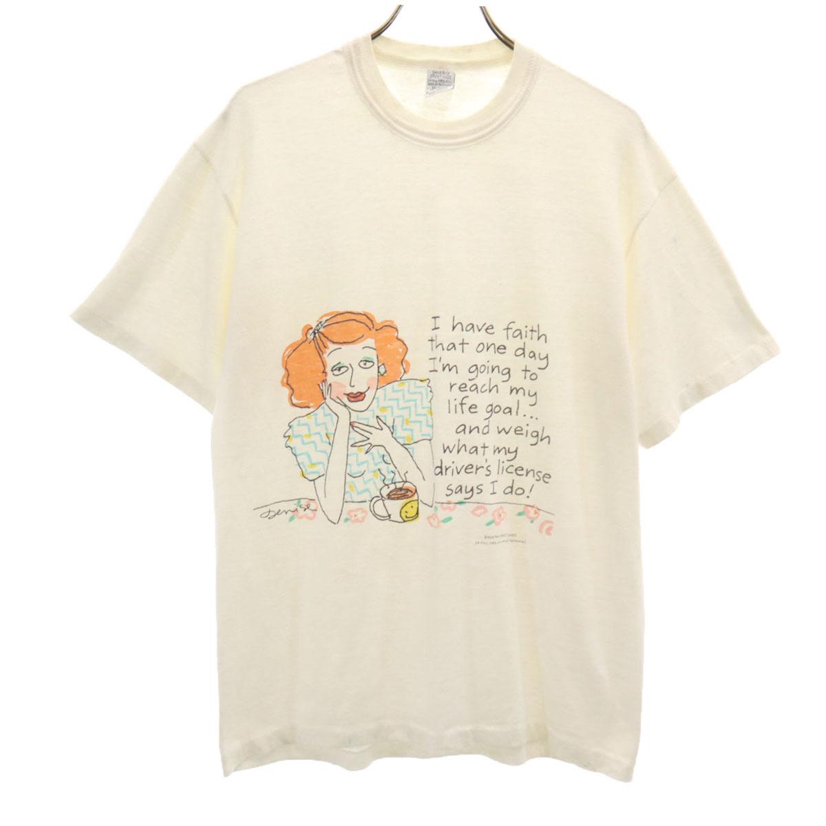 

SHOEBOX GREETINGS 90s Made in USA Old Short sleeve T-shirt Single stitch Men s Used