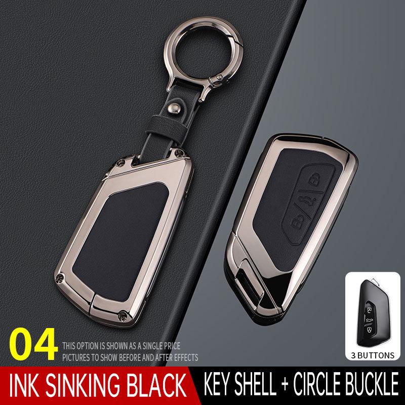 Compatible Key Case for Volkswagen Golf 8, ID.4, ID.3, Tiguan, Passat, Lingdu, Lanxun, and Touareg.