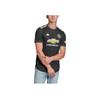 Adidas Striped Logo Performance T-Shirt Soccer Kit Player Edition Away Men Sports Jersey Green EE2377