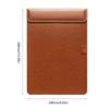 PU Leather Signature Writing Pad Magnetic Absorption Clip Board Writing Clipboard  School Office