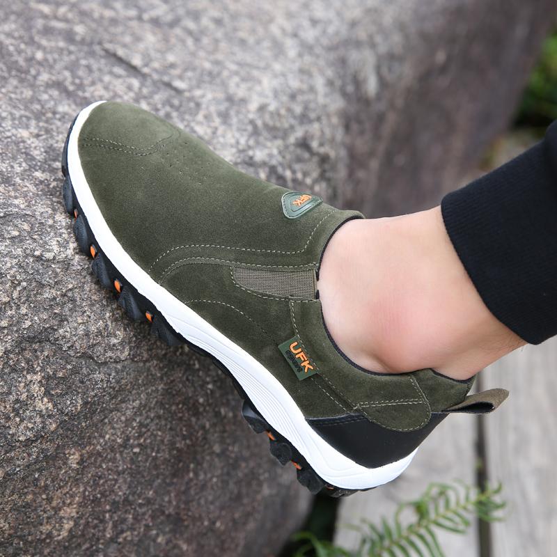39-48 Herren Ultraleicht Große Größe Casual Outdoor Freizeitschuhe Leichte Wanderschuhe Halbschuhe