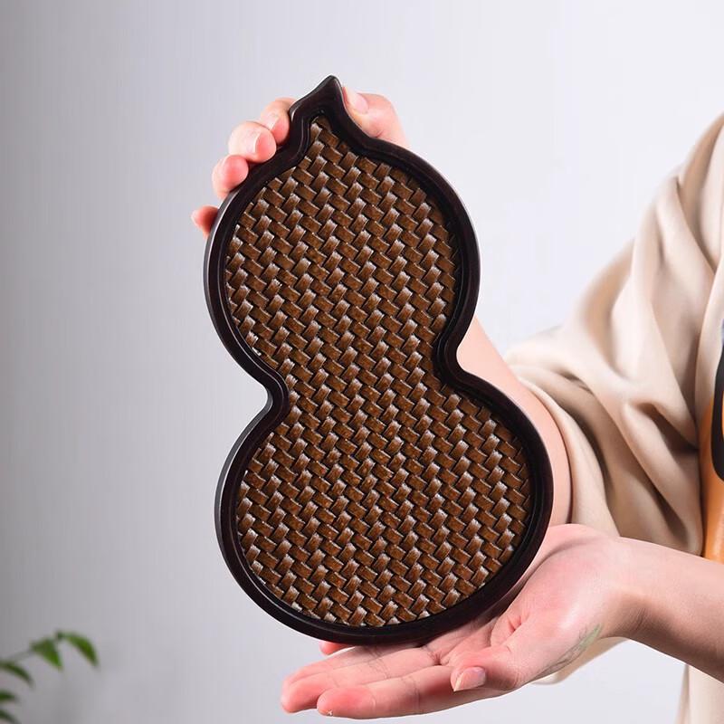 WY Vintage Bamboo Tea Serving Tray