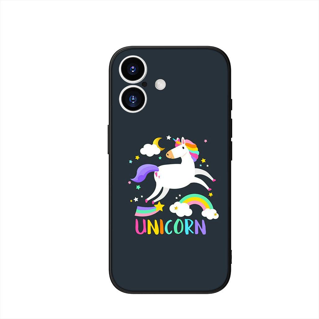 

Pink Unicorns Rainbow Cover Phone Case for Samsung Galaxy A55 A54 A25 A36 A17 A26 A35 A33 A34 A14 A37 S8 S9 S20 S21 FE S10 Plus Galaxy A33 5G