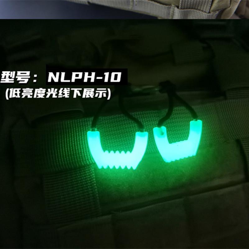 Multifunction Luminous Zipper Pullers Tactical Backpack Zipper Head Pull Rope Techwear Style Outdoor Bag Tail Rope Accessories