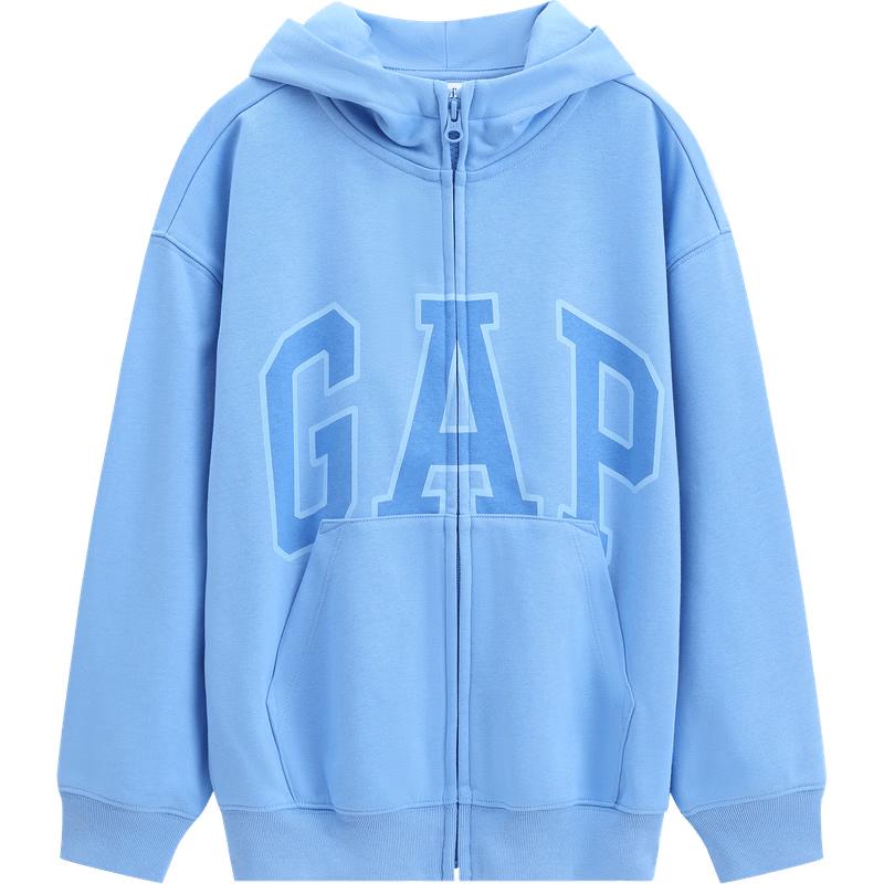 

Хлопчачий худі на блискавці з принтом-логотипом, вільний крій 120cm (6-7Y)