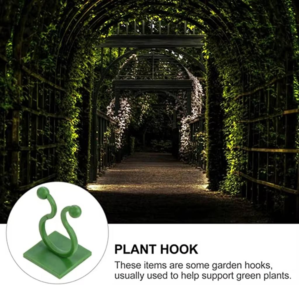 Plant Support Clips For Vine Plants Durable PP Plastic Adjustable Design Easy Installation Gardening Tool