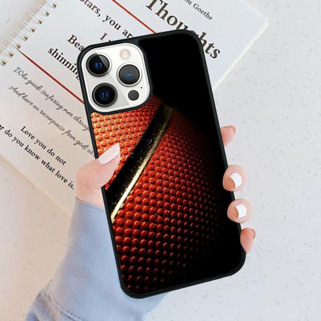 Basketball Textured Phone Case Cover For iPhone 17 Air 16 15 14 Plus Apple 16 11 12 13 Pro Max Coque