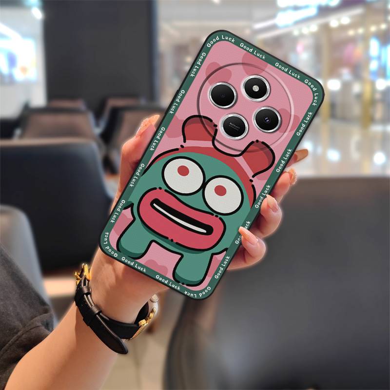 Protective Full Wrap Phone Case For Redmi 14C 4G/14R 5G/A3 Pro 4G/POCO C75 Graffiti Anti-knock Phone Pouch Soft Case TPU