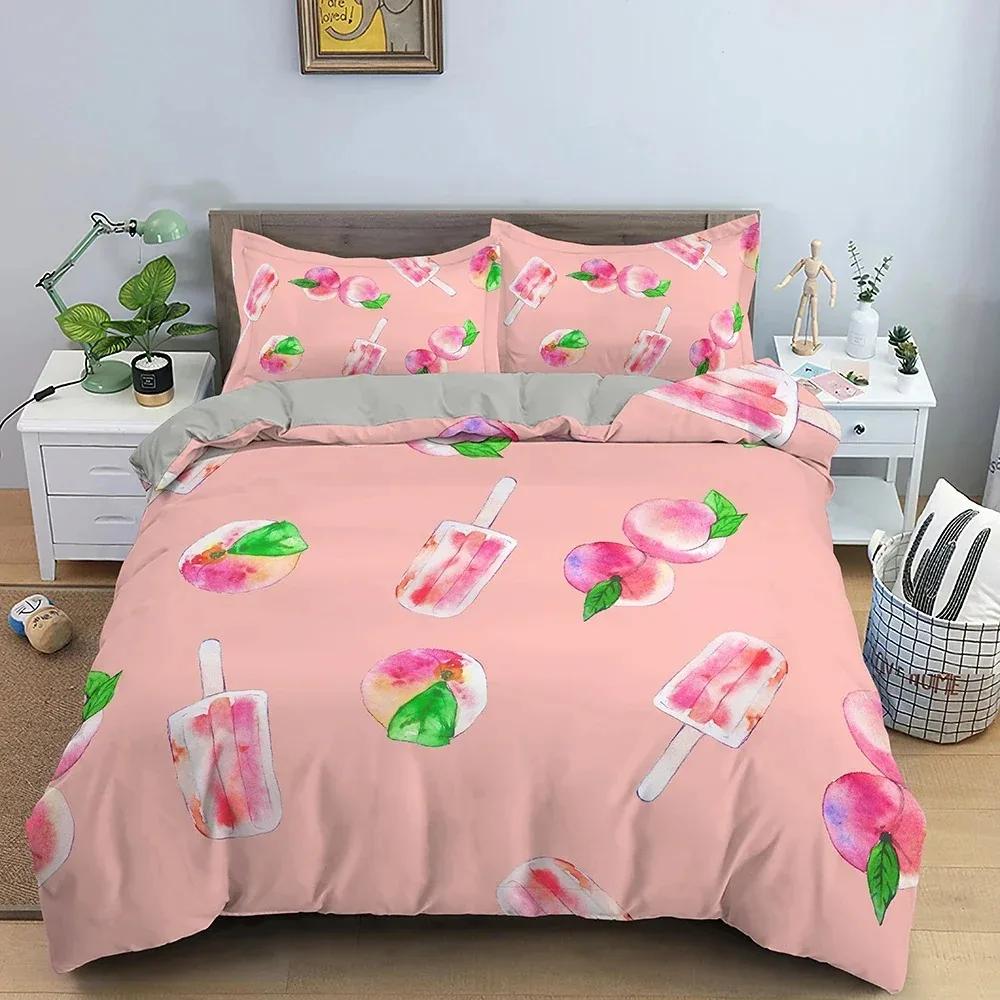 Modernes Bettwäscheset Blumenmuster Bettbezug Schlafzimmer 3D Bettdeckenbezüge Einzelbett Twin King Size Bettdeckenbezug Heimtextilien