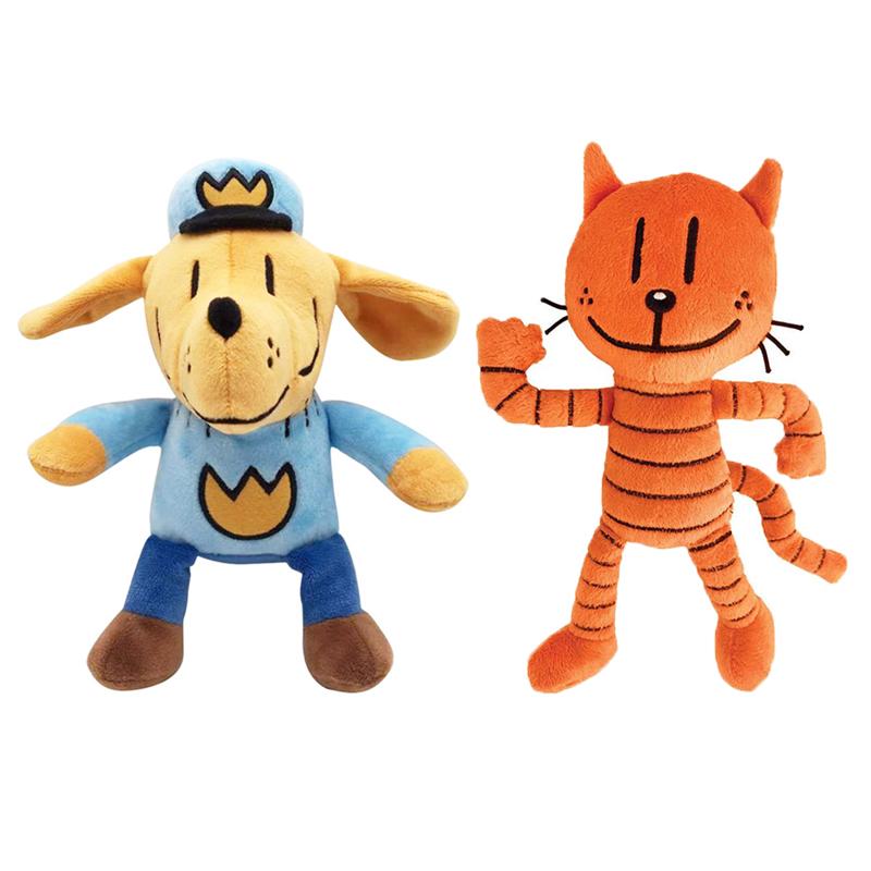 Set Ofs Dog Man Plüschtier Anime Petey Katze Welpe Stofftier Cartoon Plüschfiguren Kissen Kinder Kinder Geburtstagsgeschenk