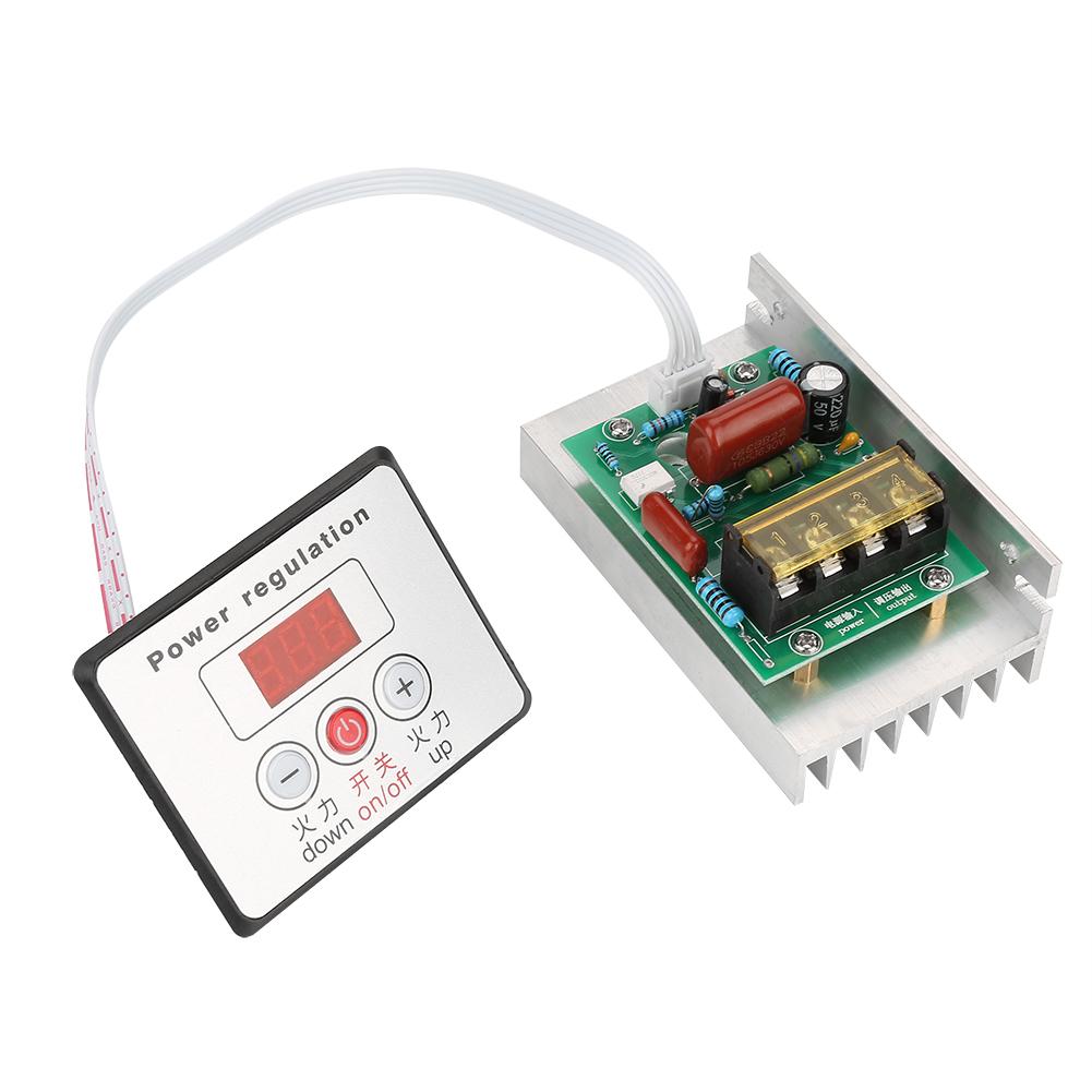 Electronic Regulator AC220V 8000W High Power SCR Speed Controller Control Motor