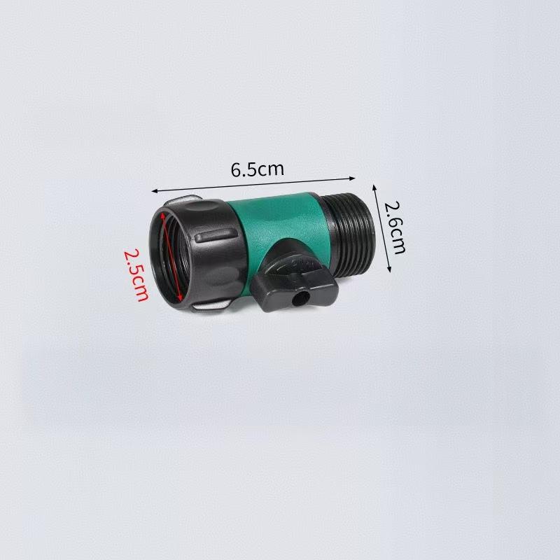 Mangueira de Jardim Tubo Torneira em Linha Válvula de Fechamento Conexão Irrigação de Rega Conector Rápido Com Válvula Gadget de Jardim