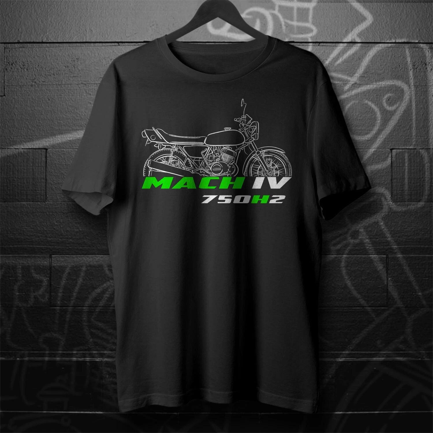 For Kawasaki 750 Mach III H1 & IV H2 1972-1975 fans - Motorcycle T shirt 2XL