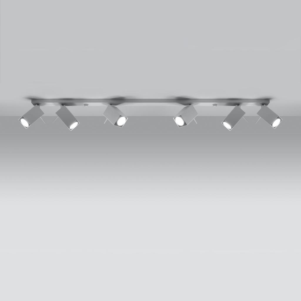 Merida 6L White Ceiling Lamp