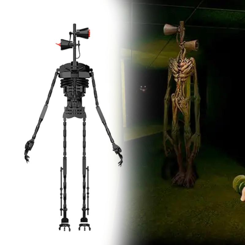 Town Game Terror Monster Siren Head Building Blocks Toys For Children Gifts