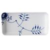 Royal Copenhagen Blue Fluted Mega Plate Tray, Square Plate, 24cm x 12cm, 2381377, 1017344 [Parallel Import]