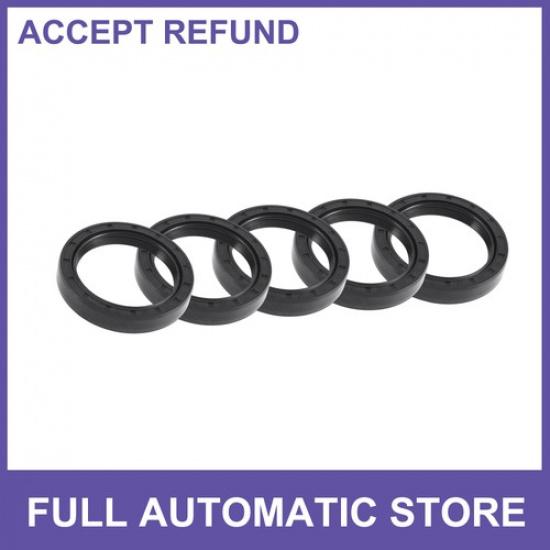 Сальник Уплотнительное кольцо Сальники вращающегося вала Резина NBR 45x60x10мм Черный 5шт